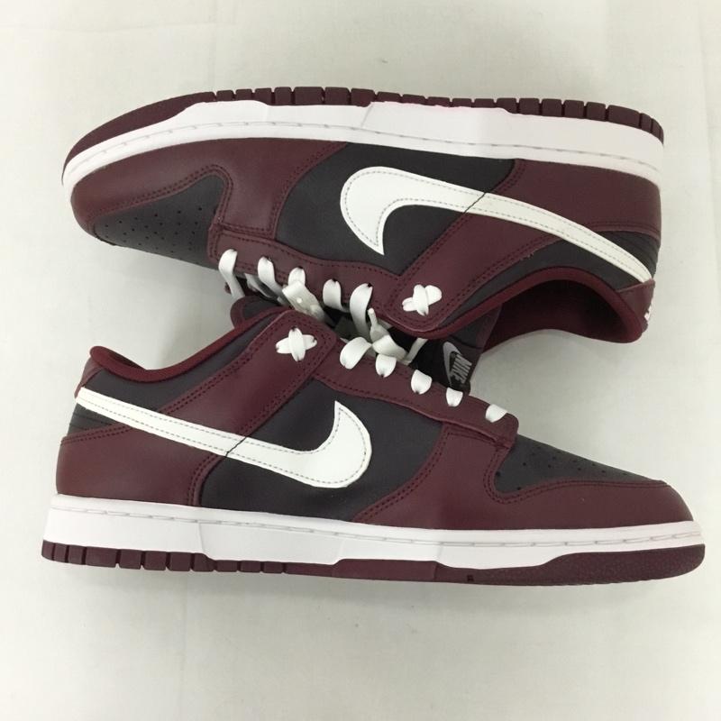 ナイキ NIKE スニーカー スニーカー DJ6188 600 DUNK LOW RETRO 29cm 箱有 29.0cm ロゴ、文字 えんじ / ワインレッド /  メンズ USED 古着 中古 10128267