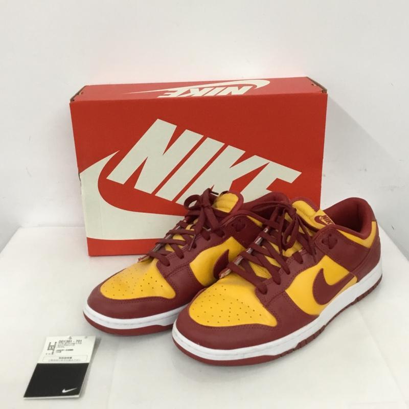 ナイキ NIKE スニーカー スニーカー DD1391 701 DUNK LOW RETRO 30cm 箱有 30.0cm ロゴ、文字 赤 / レッド / X 橙 / オレンジ /  メンズ USED 古着 中古 10128268