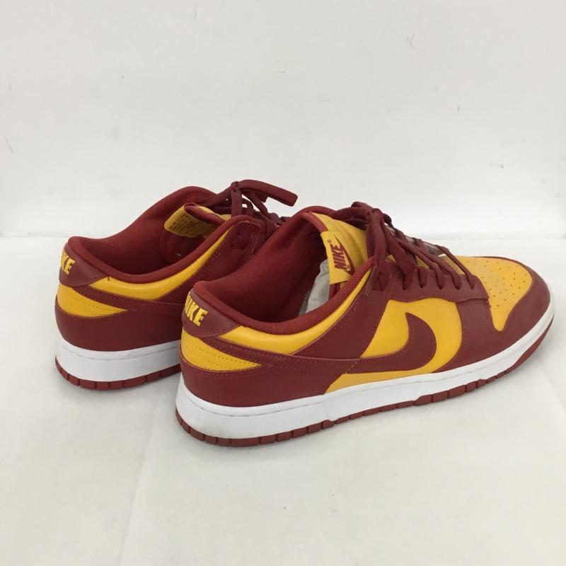 ナイキ NIKE スニーカー スニーカー DD1391 701 DUNK LOW RETRO 30cm 箱有 30.0cm ロゴ、文字 赤 / レッド / X 橙 / オレンジ /  メンズ USED 古着 中古 10128268