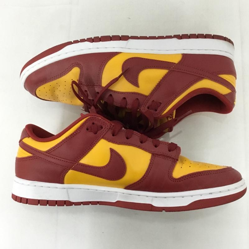 ナイキ NIKE スニーカー スニーカー DD1391 701 DUNK LOW RETRO 30cm 箱有 30.0cm ロゴ、文字 赤 / レッド / X 橙 / オレンジ /  メンズ USED 古着 中古 10128268