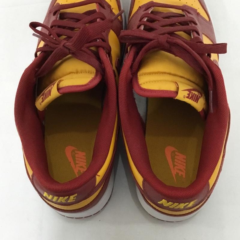 ナイキ NIKE スニーカー スニーカー DD1391 701 DUNK LOW RETRO 30cm 箱有 30.0cm ロゴ、文字 赤 / レッド / X 橙 / オレンジ /  メンズ USED 古着 中古 10128268