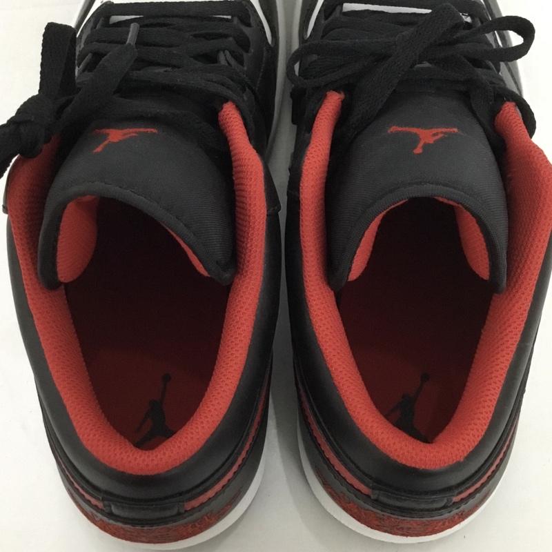 ナイキ NIKE スニーカー スニーカー 553558-063 AIR JORDAN 1 LOW 30cm 箱有 30.0cm ロゴ、文字 黒 / ブラック / X 白 / ホワイト / X 赤 / レッド /  メンズ USED 古着 中古 10128269