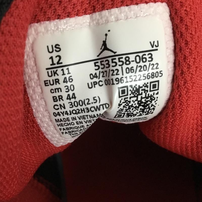 ナイキ NIKE スニーカー スニーカー 553558-063 AIR JORDAN 1 LOW 30cm 箱有 30.0cm ロゴ、文字 黒 / ブラック / X 白 / ホワイト / X 赤 / レッド /  メンズ USED 古着 中古 10128269