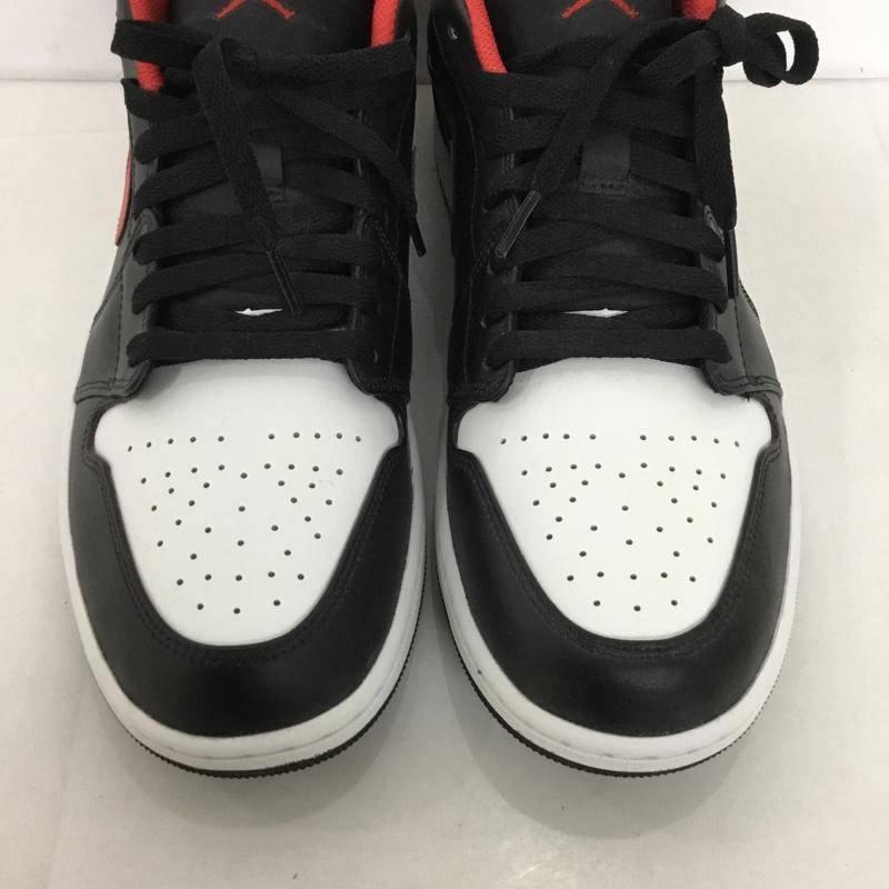 ナイキ NIKE スニーカー スニーカー 553558-063 AIR JORDAN 1 LOW 30cm 箱有 30.0cm ロゴ、文字 黒 / ブラック / X 白 / ホワイト / X 赤 / レッド /  メンズ USED 古着 中古 10128269