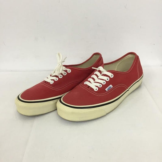 バンズ VANS スニーカー スニーカー 721278 AUTHENTIC DXstyle44 Anaheim 26.5cm 26.5cm ロゴ、文字 赤 / レッド /  メンズ USED 古着 中古 10128270