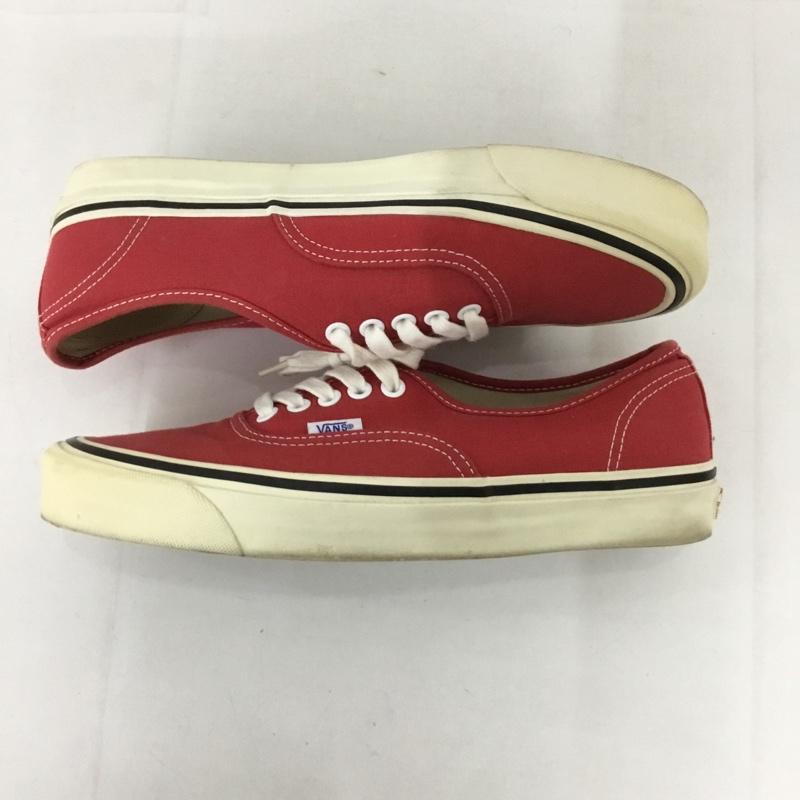 バンズ VANS スニーカー スニーカー 721278 AUTHENTIC DXstyle44 Anaheim 26.5cm 26.5cm ロゴ、文字 赤 / レッド /  メンズ USED 古着 中古 10128270
