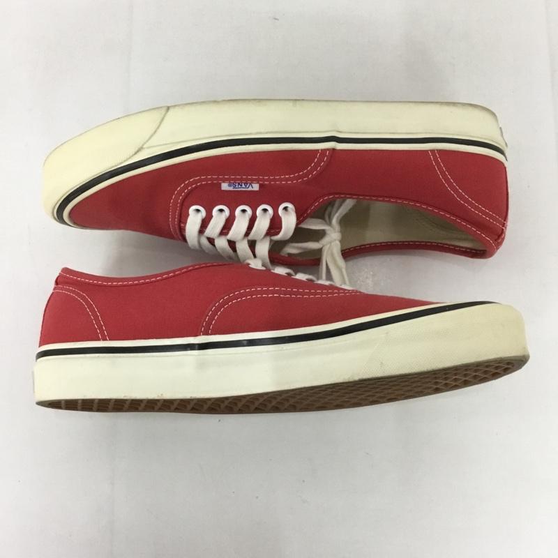 バンズ VANS スニーカー スニーカー 721278 AUTHENTIC DXstyle44 Anaheim 26.5cm 26.5cm ロゴ、文字 赤 / レッド /  メンズ USED 古着 中古 10128270