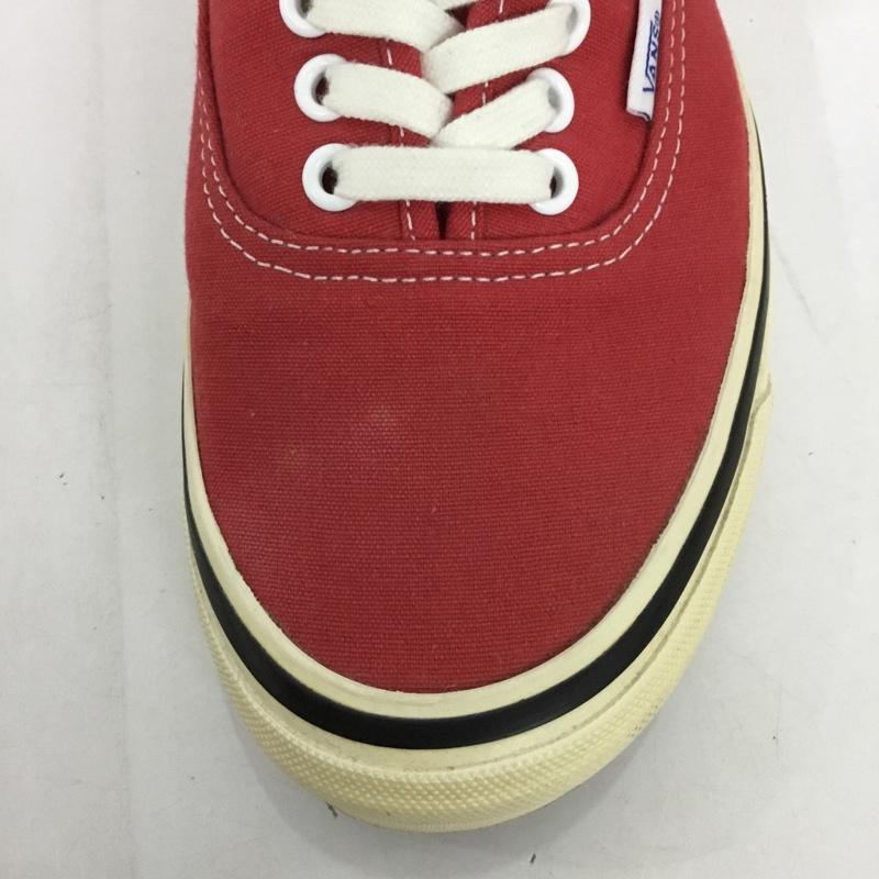 バンズ VANS スニーカー スニーカー 721278 AUTHENTIC DXstyle44 Anaheim 26.5cm 26.5cm ロゴ、文字 赤 / レッド /  メンズ USED 古着 中古 10128270