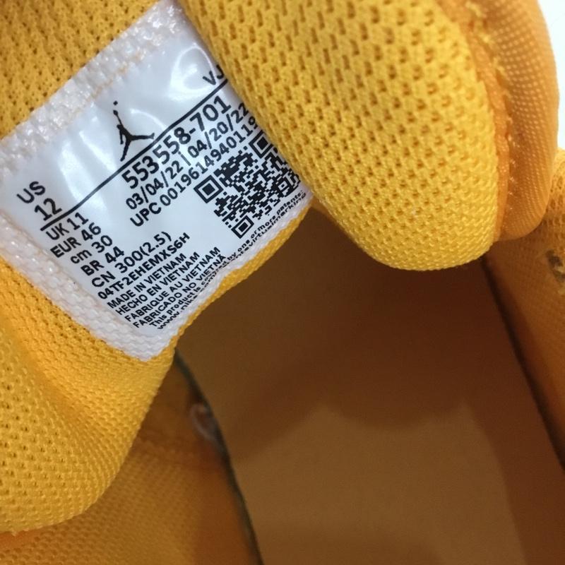 ナイキ NIKE スニーカー スニーカー 553558 701 AIR JORDAN 1 LOW 30cm 箱有 30.0cm ロゴ、文字 白 / ホワイト / X 黒 / ブラック / X 橙 / オレンジ /  メンズ USED 古着 中古 10128271