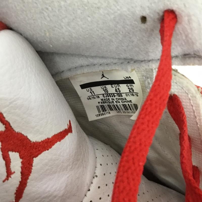 ナイキ NIKE スニーカー スニーカー CJ0939 100 AIR JORDAN 3 RETRO TH SP 29cm 箱有 29.0cm ロゴ、文字 白 / ホワイト / X 赤 / レッド / X 灰 / グレー /  メンズ USED 古着 中古 10128272