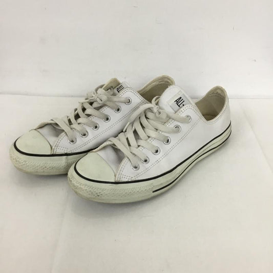 コンバース CONVERSE スニーカー スニーカー 11552 ALL STAR OX レザー 26cm 26.0cm ロゴ、文字 白 / ホワイト /  メンズ USED 古着 中古 10128274