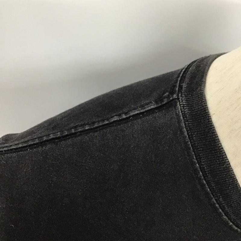 ラングリッツレザーズ Langlitz Leathers Tシャツ 半袖 M ロゴ、文字 X プリント 黒 / ブラック /  メンズ USED 古着 中古 10128275