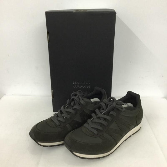 ミズノ MIZUNO スニーカー スニーカー MARGARET HOWELL D1GD186605 23.5cm 箱有 23.5cm ロゴ、文字 カーキ / カーキ /  レディース USED 古着 中古 10128285