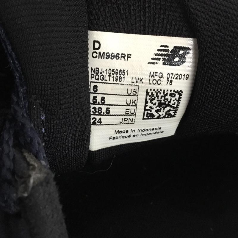 ニューバランス New Balance スニーカー スニーカー CM996RF JOURNAL STANDARDNEW 24cm 箱有 24.0cm ロゴ、文字 紺 / ネイビー /  レディース USED 古着 中古 10128291