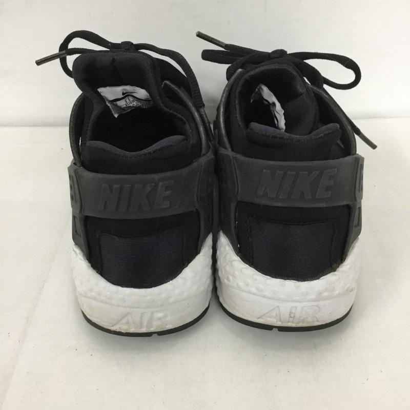 ナイキ NIKE スニーカー スニーカー 634835-006 WMNS AIR HUARACHE RUN エアハラチ 25cm 25.0cm ロゴ、文字 黒 / ブラック / X 白 / ホワイト /  レディース USED 古着 中古 10128295