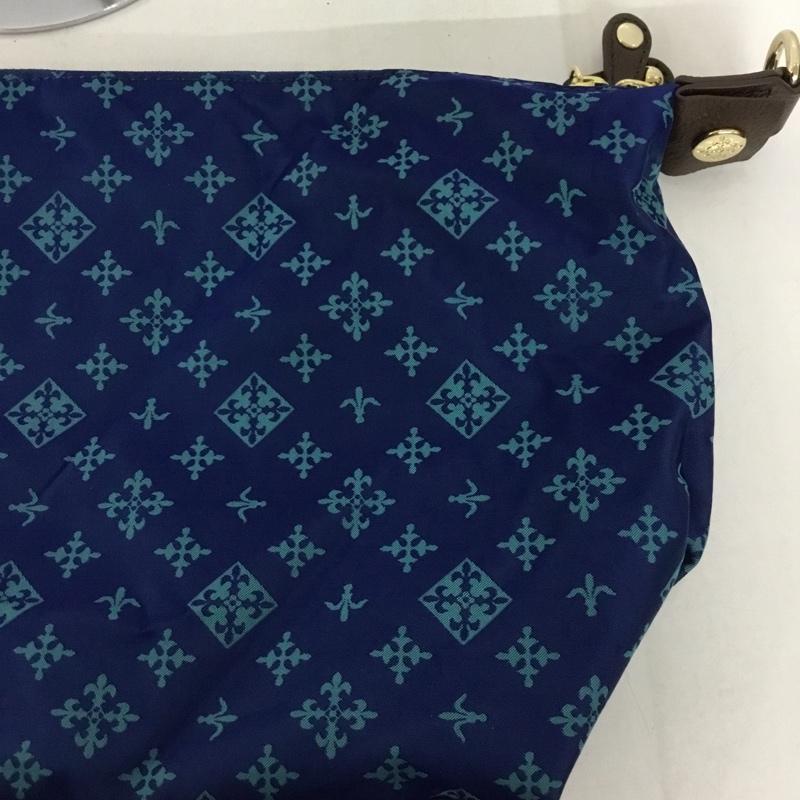 ラシット russet トートバッグ トートバッグ ショルダーバッグ 2点セット 総柄 青 / ブルー /  レディース USED 古着 中古 10128303