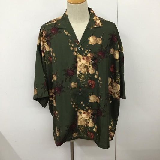 アンリラクシング unrelaxing シャツ、ブラウス 半袖 FREE プリント 緑 / グリーン /  メンズ USED 古着 中古 10128312