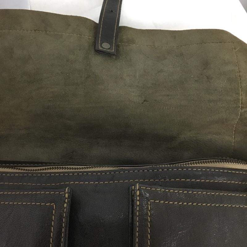 ゲンテン genten ショルダーバッグ ショルダーバッグ レザー dan genten 無地 黒 / ブラック /  メンズ USED 古着 中古 10128318