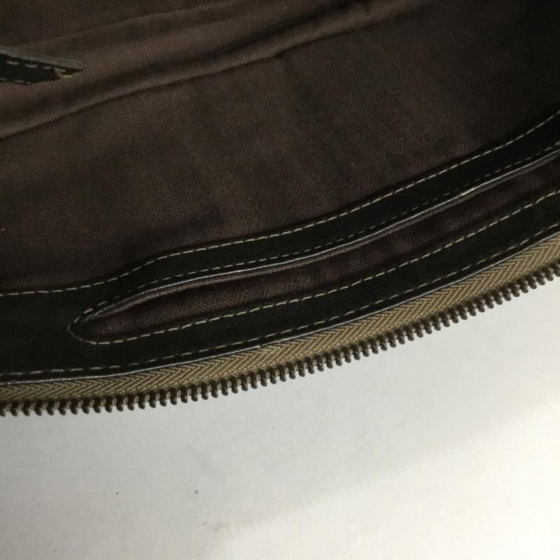 ゲンテン genten ショルダーバッグ ショルダーバッグ レザー dan genten 無地 黒 / ブラック /  メンズ USED 古着 中古 10128318