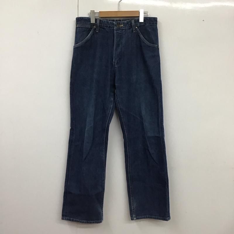 ラングラー Wrangler パンツ デニム、ジーンズ 無地 インディゴ / インディゴ /  メンズ USED 古着 中古 10128329