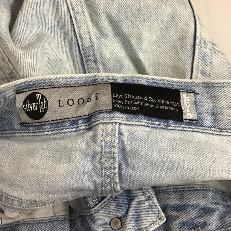 リーバイス Levi s パンツ デニム、ジーンズ 34インチ 無地 水色 / ライトブルー /  メンズ USED 古着 中古 10128333