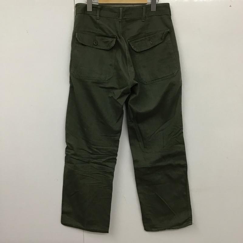 ミリタリー ミリタリー パンツ ワークパンツ、ペインターパンツ 60s アメリカ軍 WALDES ジップ ベイカーパンツ 無地 カーキ / カーキ /  メンズ USED 古着 中古 10128334