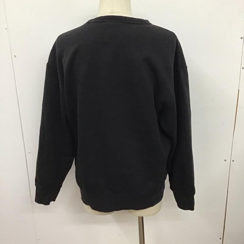 ナイキ NIKE トレーナー 長袖 XL 無地 黒 / ブラック /  メンズ USED 古着 中古 10128335
