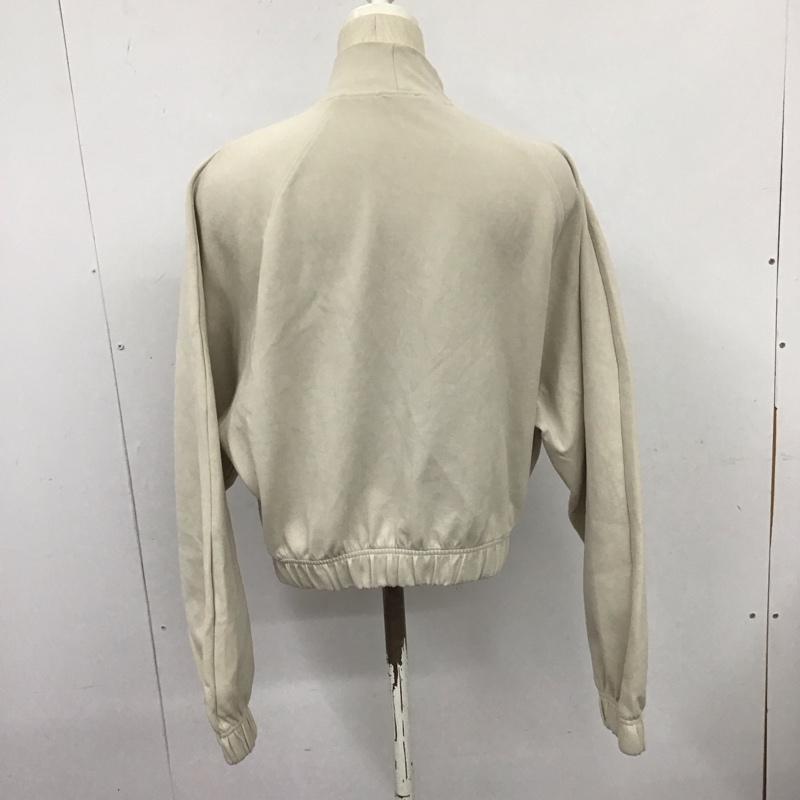 ザラ ZARA トレーナー 長袖 M 無地 ベージュ / ベージュ /  レディース USED 古着 中古 10128353