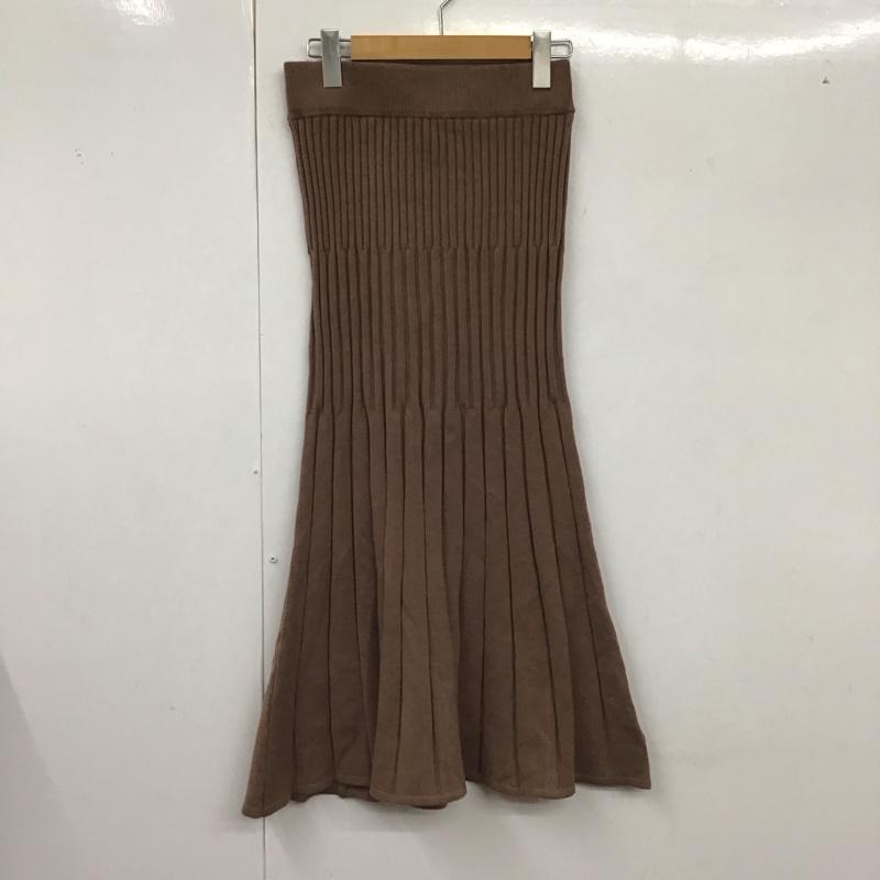 スナイデル SNIDEL スカート ロングスカート 無地 マルチカラー / マルチカラー /  レディース USED 古着 中古 10128354