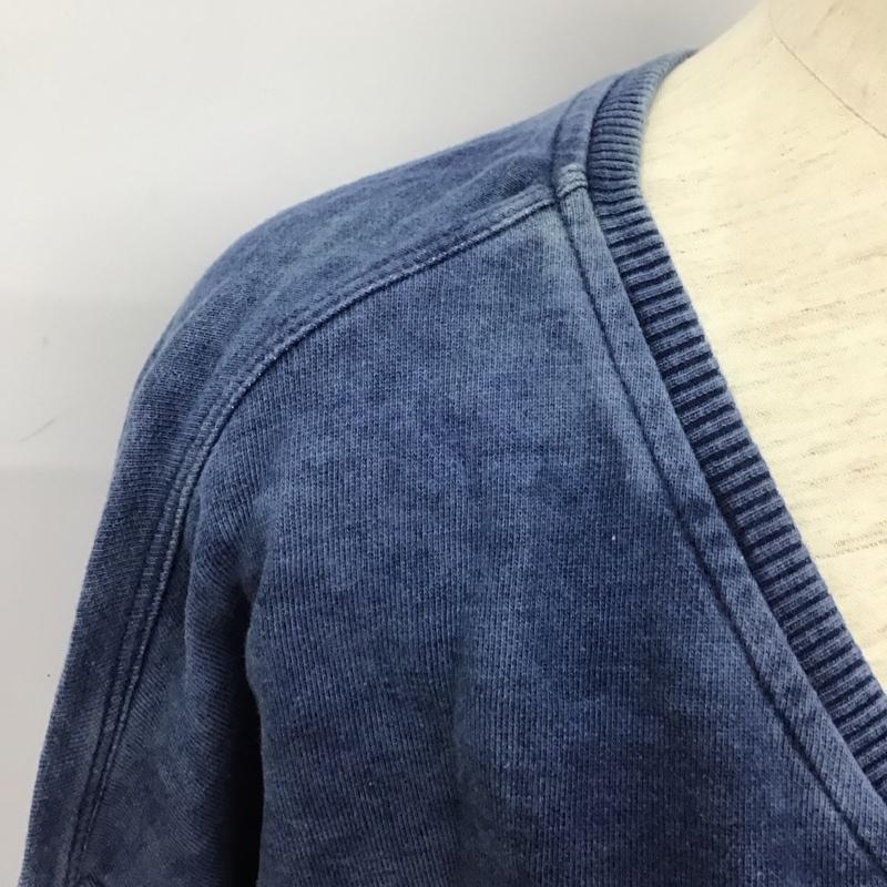 ディーゼル DIESEL ワンピース ひざ丈スカート S 無地 インディゴ / インディゴ /  レディース USED 古着 中古 10128368