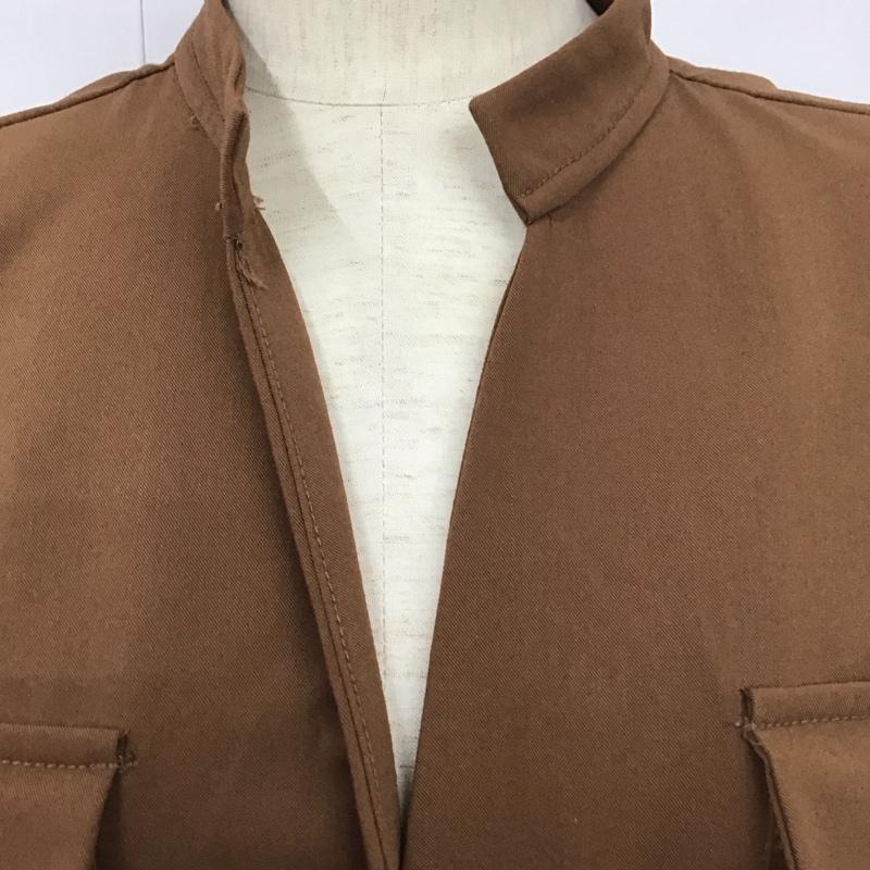 ザラ ZARA ワンピース ロングスカート M 無地 茶 / ブラウン /  レディース USED 古着 中古 10128371