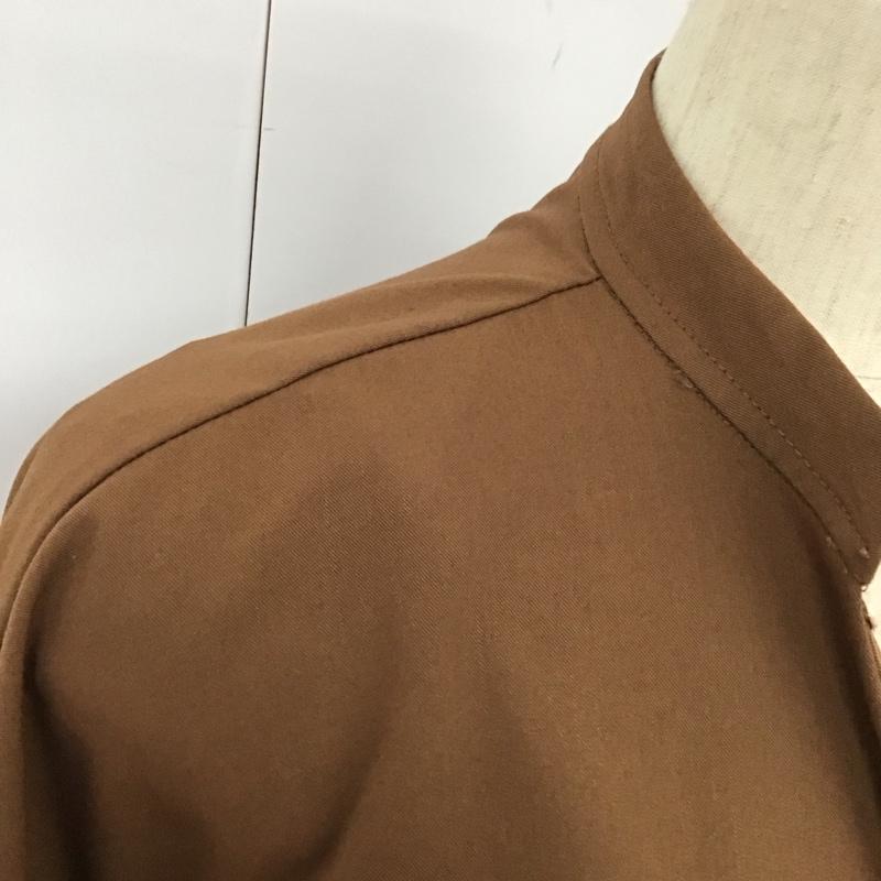 ザラ ZARA ワンピース ロングスカート M 無地 茶 / ブラウン /  レディース USED 古着 中古 10128371