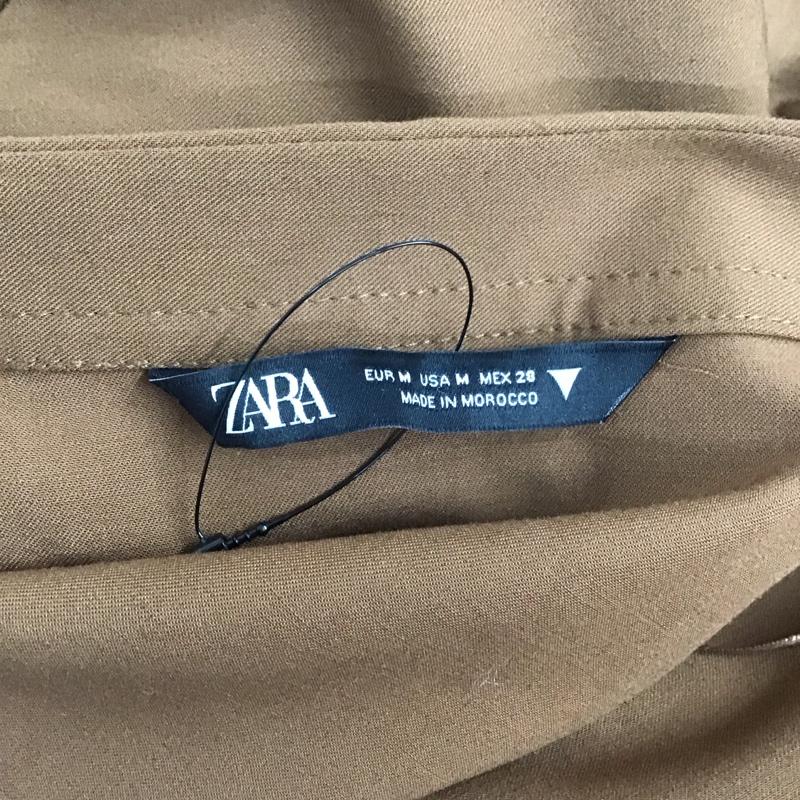 ザラ ZARA ワンピース ロングスカート M 無地 茶 / ブラウン /  レディース USED 古着 中古 10128371