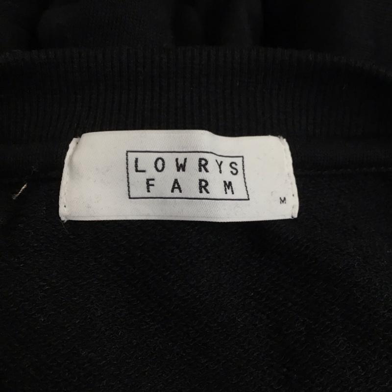 ローリーズファーム LOWRYS FARM ワンピース ロングスカート M 無地 黒 / ブラック /  レディース USED 古着 中古 10128374