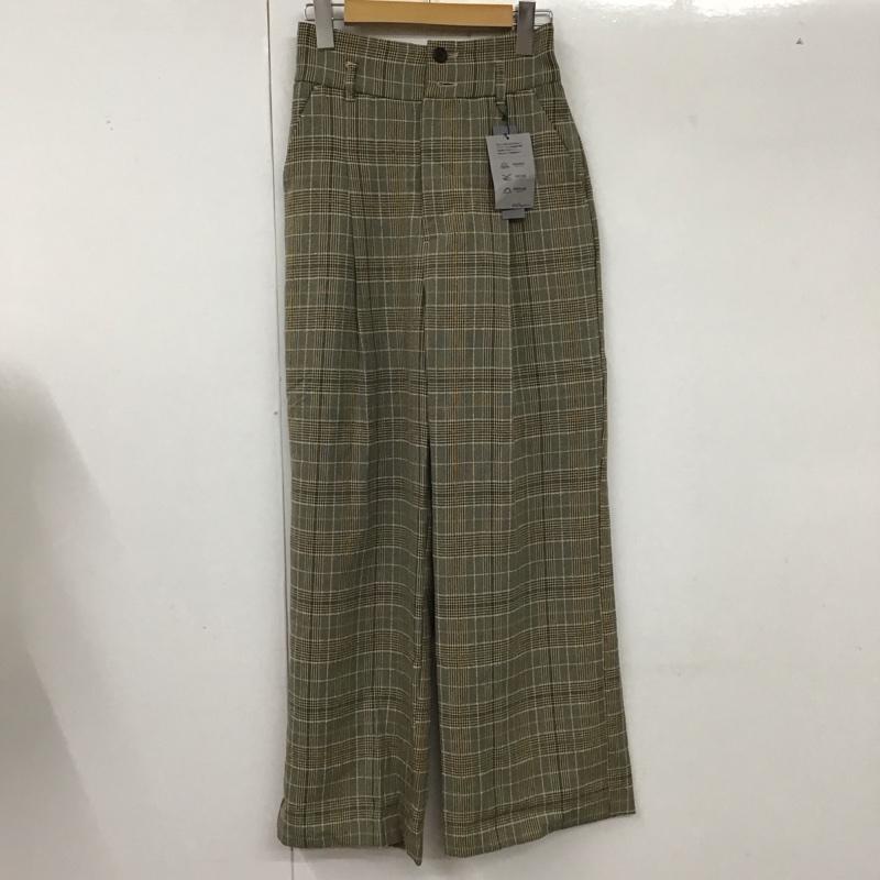 ジーナシス JEANASIS パンツ スラックス JS050635SW FREE チェック マルチカラー / マルチカラー /  レディース USED 古着 中古 10128375