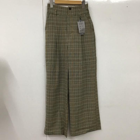 ジーナシス JEANASIS パンツ スラックス JS050635SW FREE チェック マルチカラー / マルチカラー /  レディース USED 古着 中古 10128375
