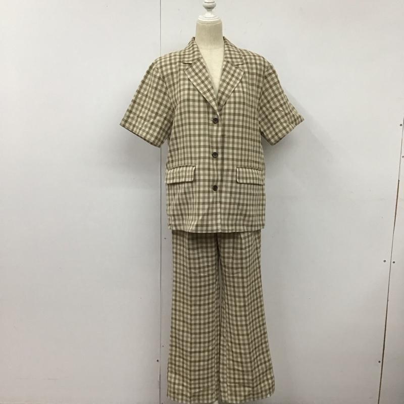 ローリーズファーム LOWRYS FARM セットアップ セットアップ チェック マルチカラー / マルチカラー /  レディース USED 古着 中古 10128380