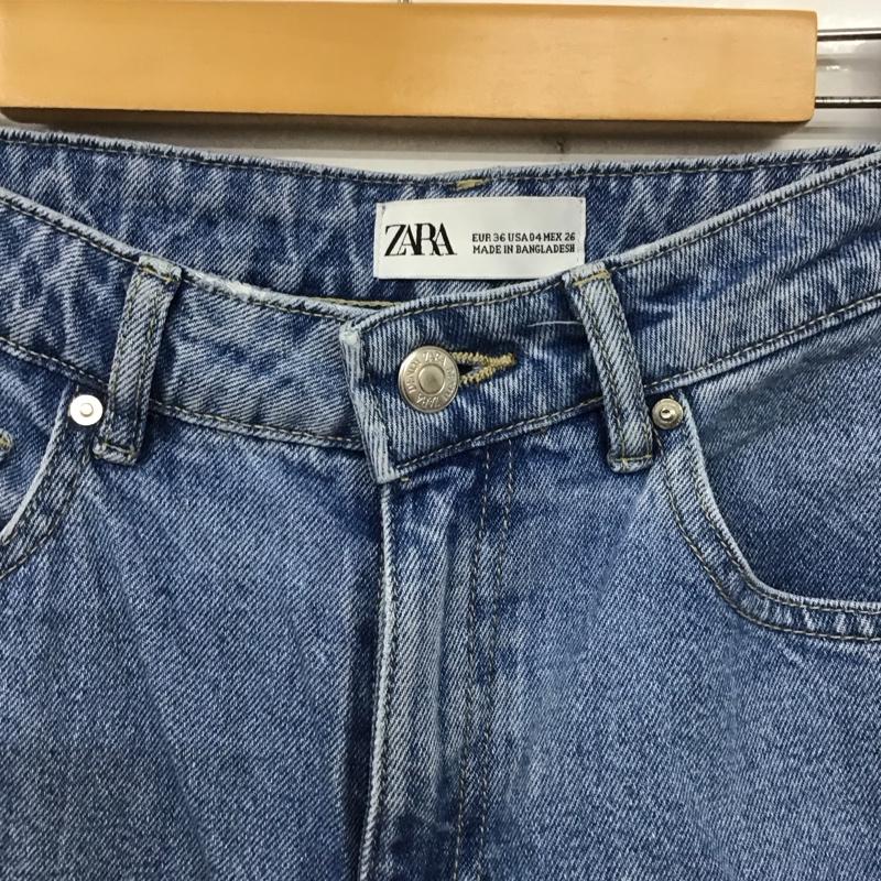 ザラ ZARA パンツ デニム、ジーンズ 26インチ 無地 水色 / ライトブルー /  レディース USED 古着 中古 10128382