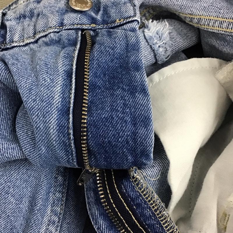ザラ ZARA パンツ デニム、ジーンズ 26インチ 無地 水色 / ライトブルー /  レディース USED 古着 中古 10128382