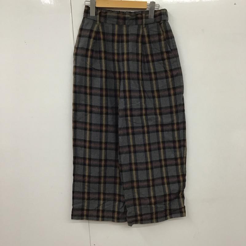 スタディオクリップ studio CLIP パンツ スラックス M チェック マルチカラー / マルチカラー /  レディース USED 古着 中古 10128384