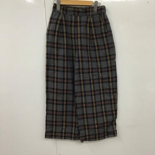 スタディオクリップ studio CLIP パンツ スラックス M チェック マルチカラー / マルチカラー /  レディース USED 古着 中古 10128384