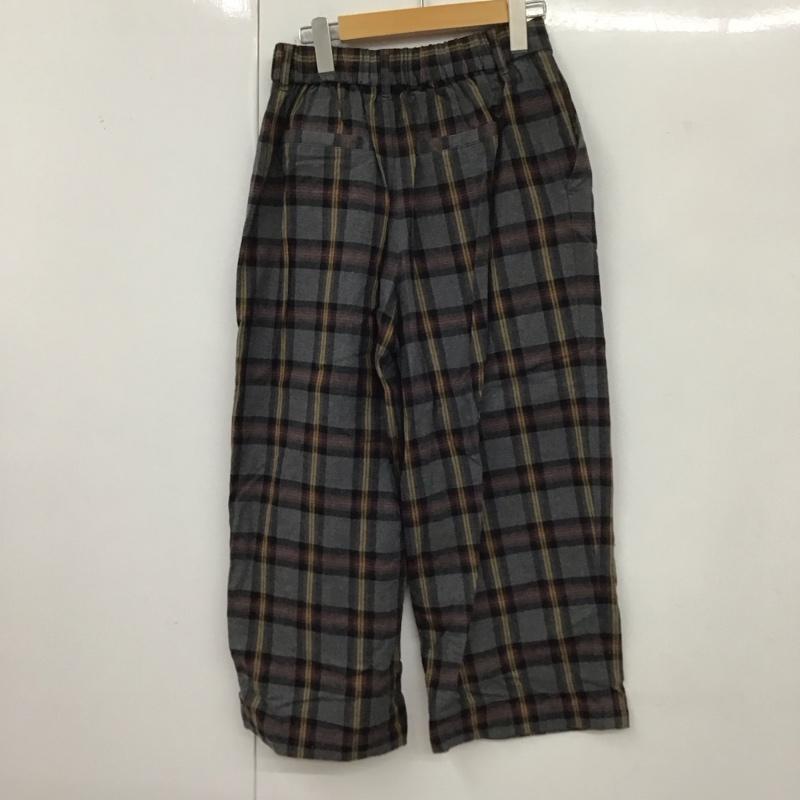 スタディオクリップ studio CLIP パンツ スラックス M チェック マルチカラー / マルチカラー /  レディース USED 古着 中古 10128384