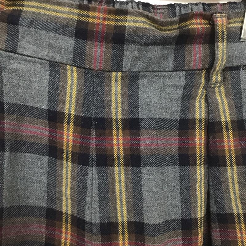 スタディオクリップ studio CLIP パンツ スラックス M チェック マルチカラー / マルチカラー /  レディース USED 古着 中古 10128384