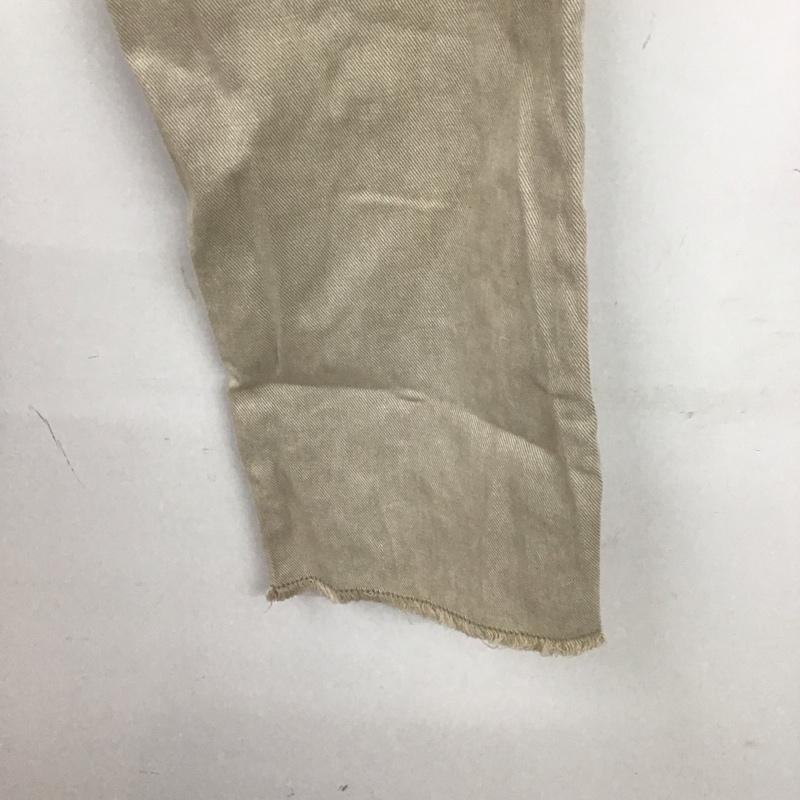 ダブルクローゼット w closet パンツ デニム、ジーンズ FREE 無地 ベージュ / ベージュ /  レディース USED 古着 中古 10128385