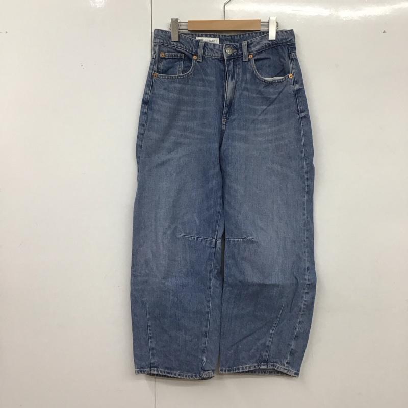 ザラ ZARA パンツ デニム、ジーンズ 26インチ 無地 水色 / ライトブルー /  レディース USED 古着 中古 10128386
