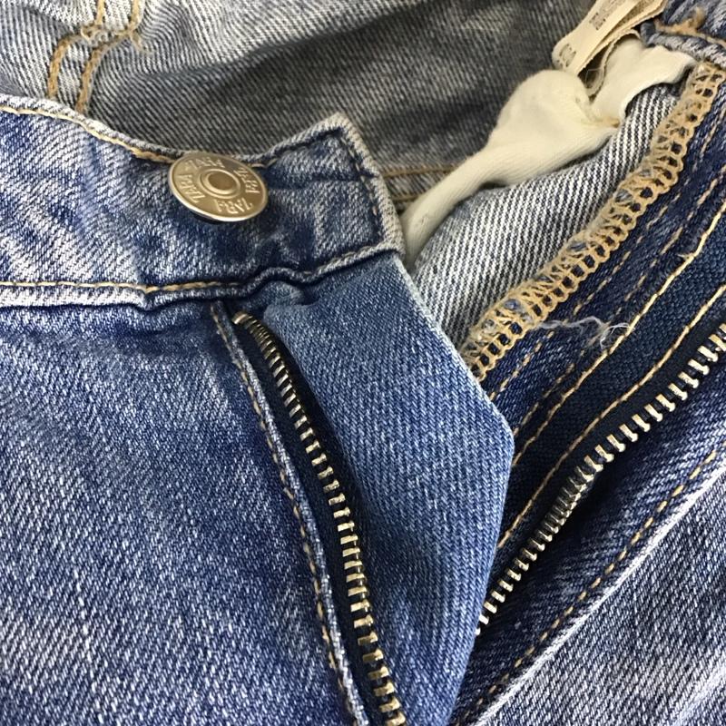 ザラ ZARA パンツ デニム、ジーンズ 26インチ 無地 水色 / ライトブルー /  レディース USED 古着 中古 10128386