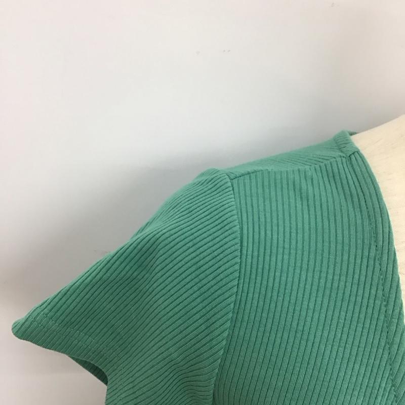 エックスガール X-girl ワンピース ロングスカート 2 無地 緑 / グリーン /  レディース USED 古着 中古 10128399