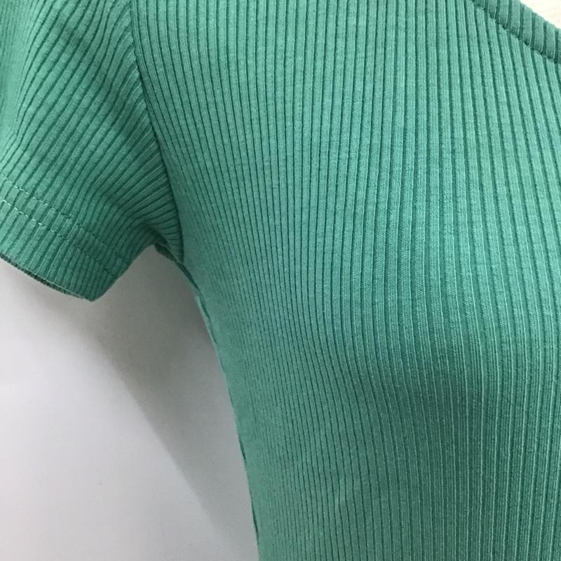 エックスガール X-girl ワンピース ロングスカート 2 無地 緑 / グリーン /  レディース USED 古着 中古 10128399