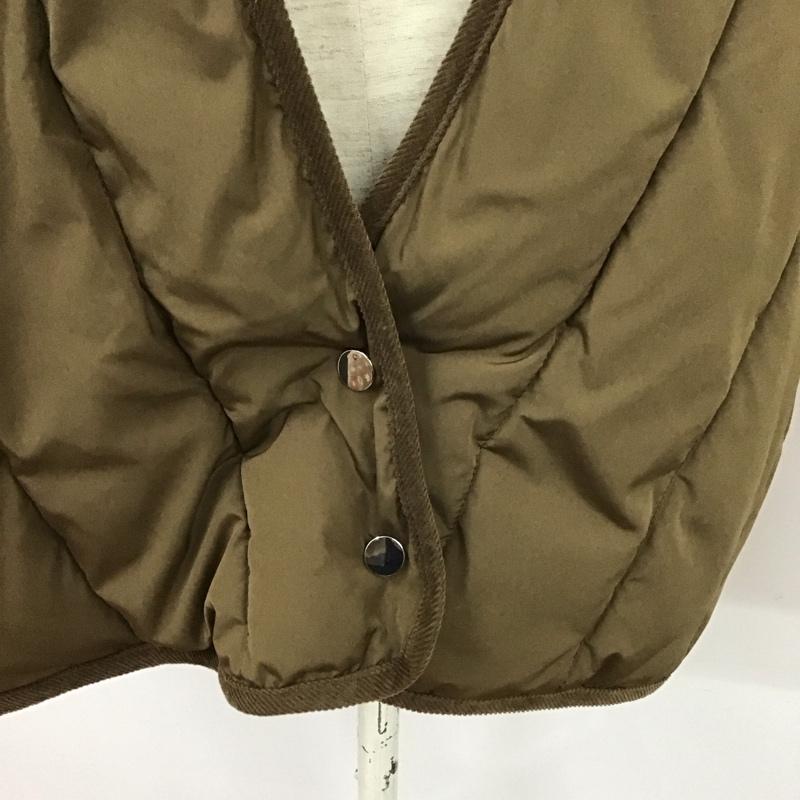 アーバンリサーチ URBAN RESEARCH ジャケット、上着 ジャンパー、ブルゾン WH97-27N006 エアコンダウンカシュクールコート FREE 無地 茶 / ブラウン /  レディース USED 古着 中古 10128402