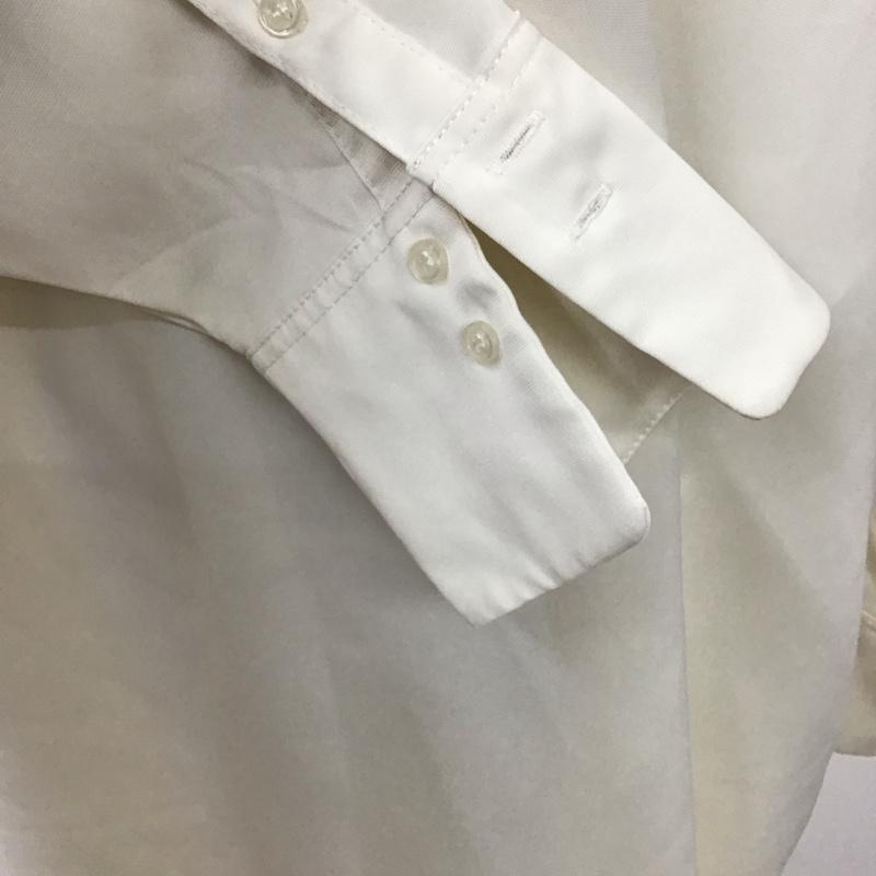 センスオブプレイスバイアーバンリサーチ SENSE OF PLACE by URBAN RESEARCH シャツ、ブラウス 長袖 AA16-23B018 クルーネックチュニックブラウス 無地 白 / ホワイト /  レディース USED 古着 中古 10128403